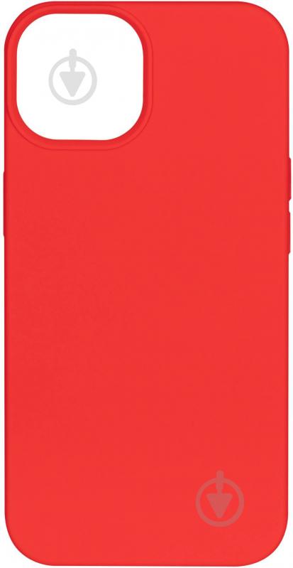 Чохол 2E Basic Liquid Silicone для Apple iPhone 14 red (2E-IPH-14-OCLS-RD) - фото 1