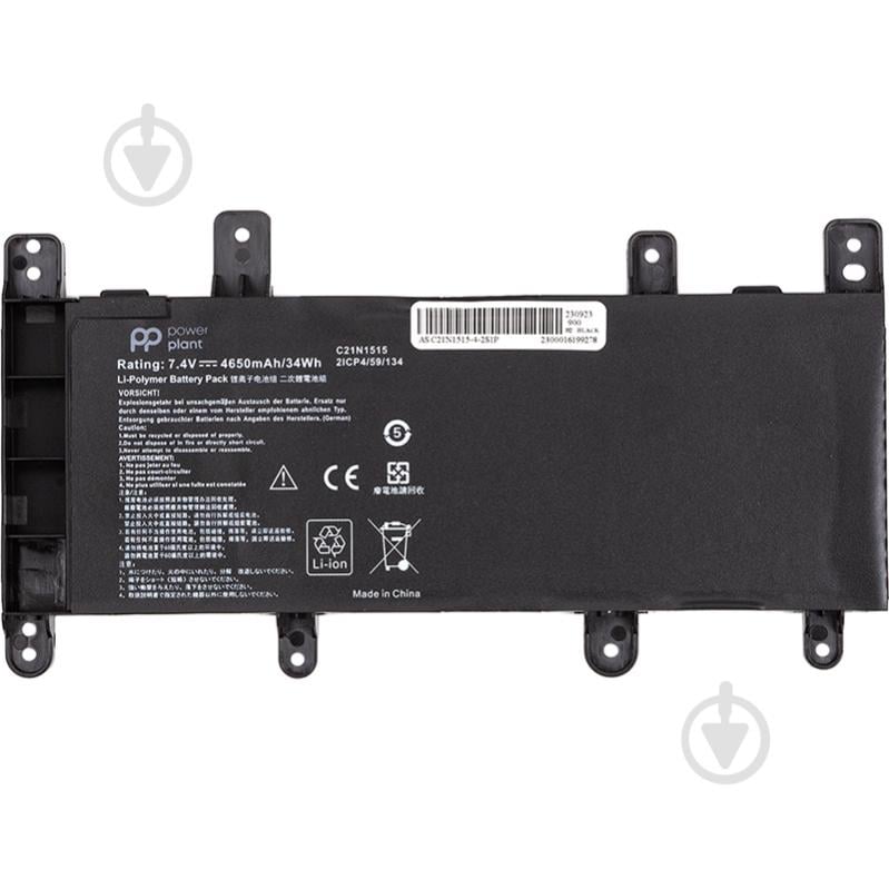 Акумулятор для ноутбука PowerPlant NB431755 7,4 V 4650 mAh для Asus X756UW - фото 1