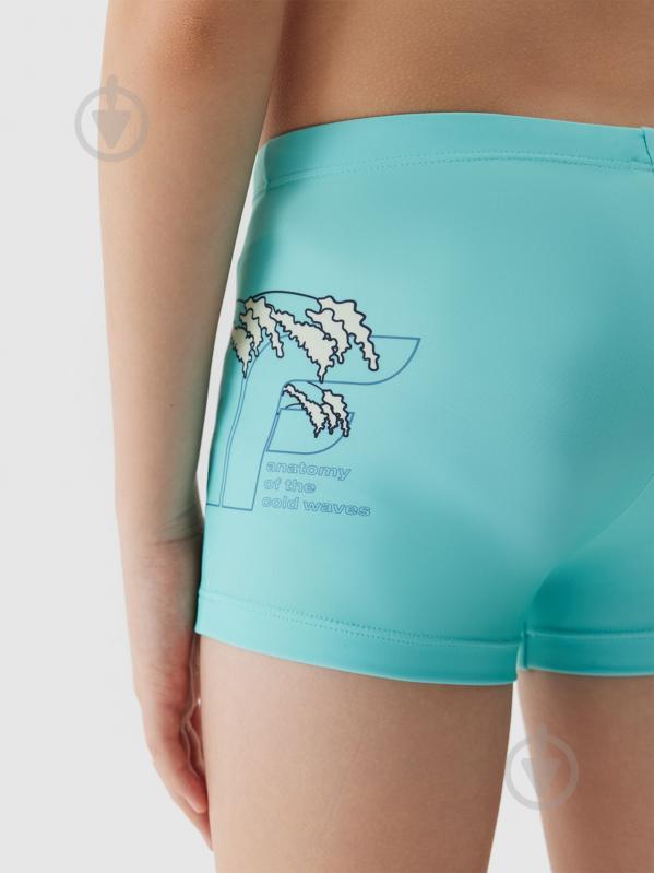 Плавки 4F р. 134/140 бирюзовый - фото 3