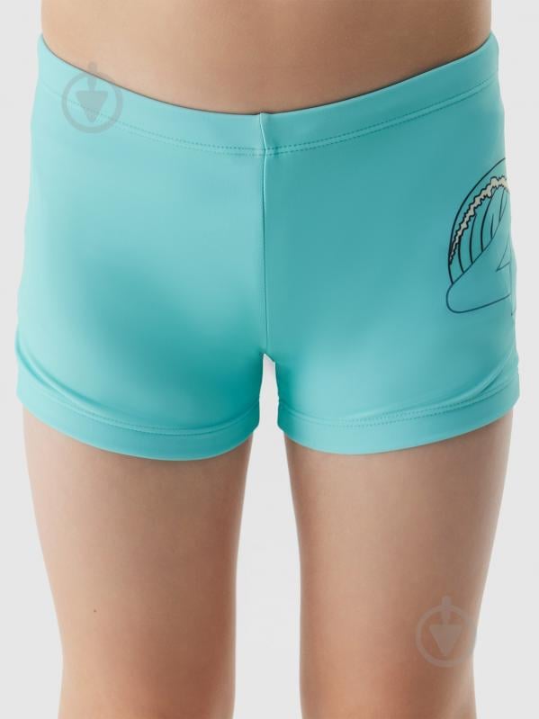 Плавки 4F р. 134/140 бирюзовый - фото 4