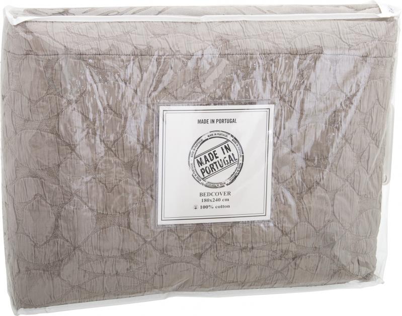 Покрывало Amarante 180x240 см бежевый - фото 3