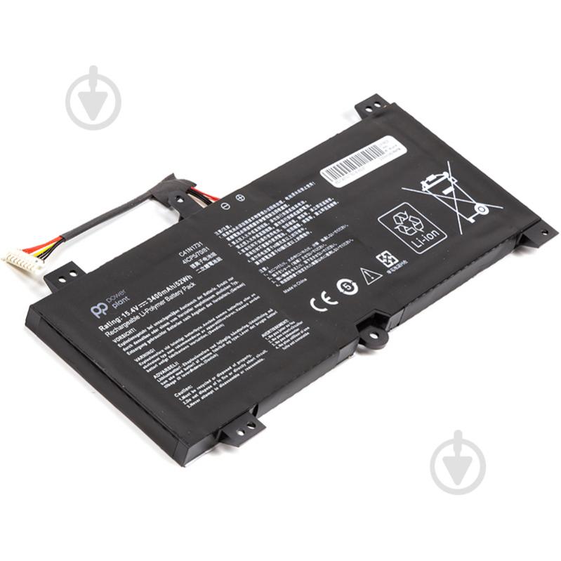 Аккумулятор для ноутбука PowerPlant NB431786 15,4 V 3400 mAh для Asus ROG Strix GL504G - фото 2