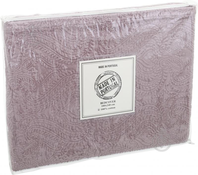 Покрывало Borba 180x240 см сиреневый - фото 3