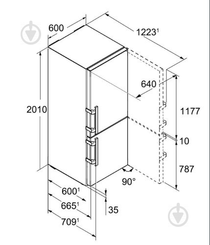 Холодильник Liebherr CNef 4835 - фото 16