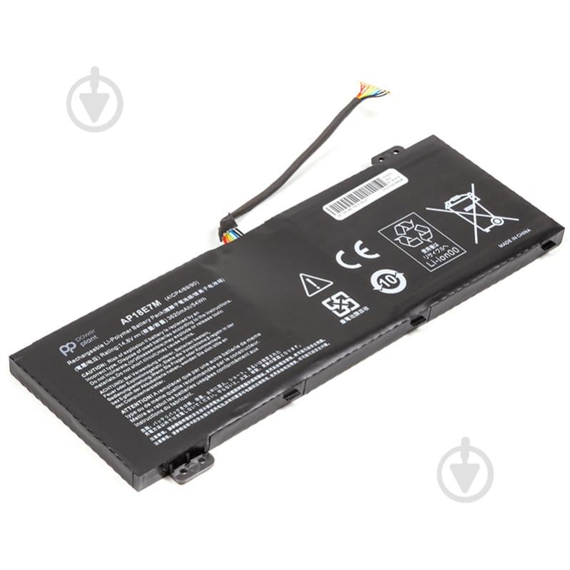 Акумулятор для ноутбука PowerPlant NB410705 14,8 V 3620 mAh для Acer Aspire 7 A715-74 - фото 2