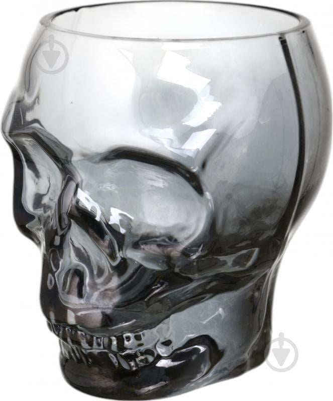 Чарка Fiora Grey Skull скло 100 мл 1 шт. - фото 2