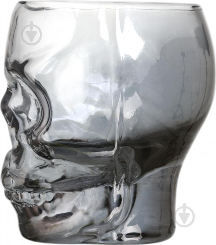 Чарка Fiora Grey Skull скло 100 мл 1 шт. - фото 3