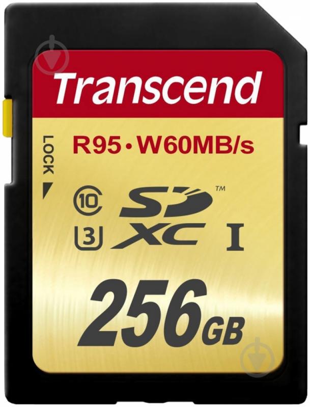 Карта памяти Transcend Ultimate 256GB (TS256GSDU3) - фото 1