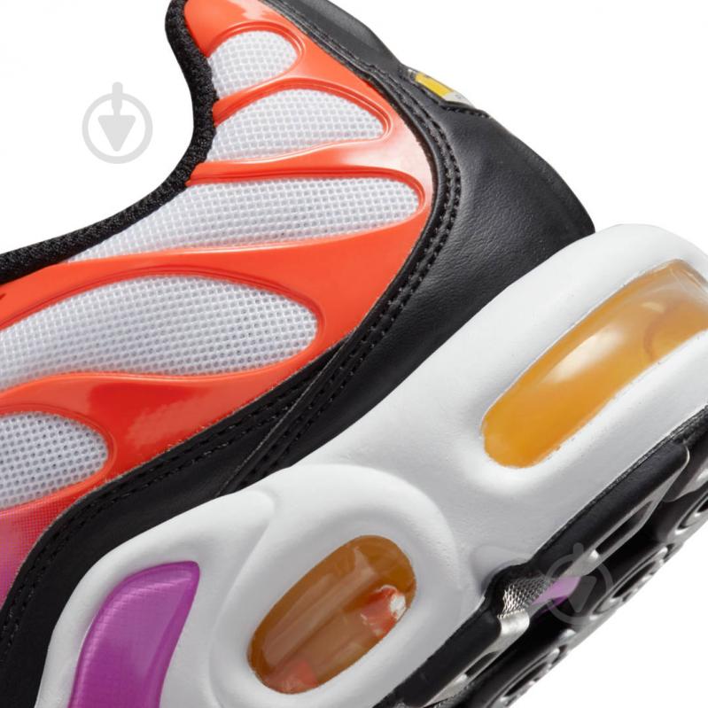 Кроссовки женские демисезонные Nike AIR MAX PLUS DZ3671-100 р.39 разноцветные - фото 9