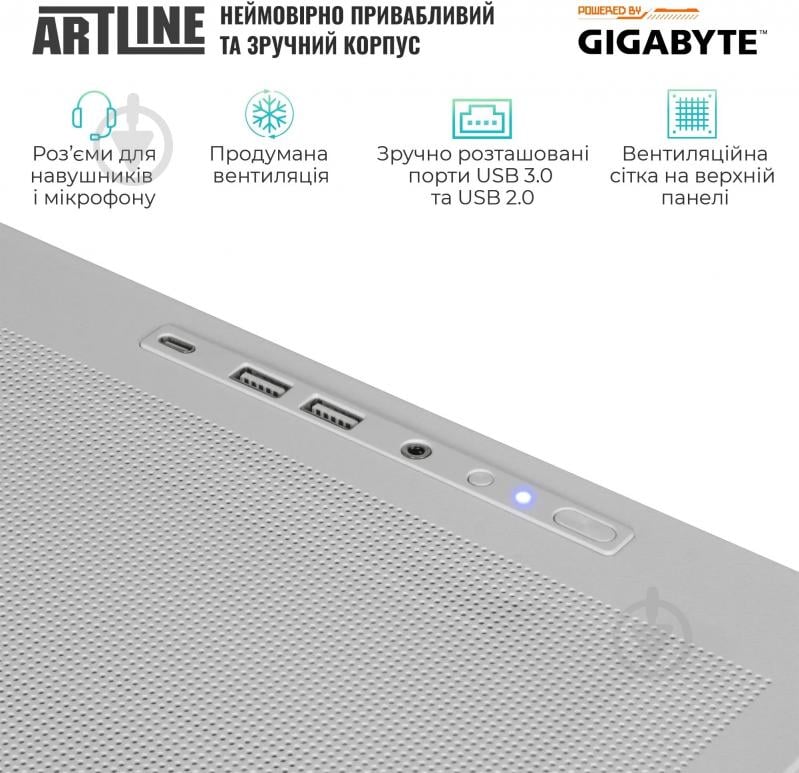 Компьютер Artline Gaming TANKWHITE (TankWhitev159) white - фото 7