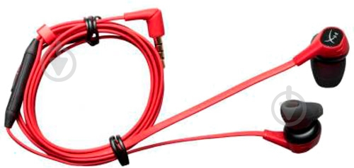 Навушники HyperX Cloud Earbuds black/red (4P5J5AA) - фото 5 Навушники HyperX Cloud Earbuds black/red (4P5J5AA) - фото 5