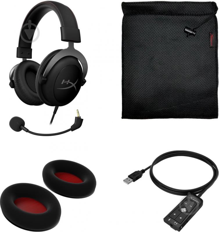 Навушники HyperX Cloud II - Pro Gaming Headset black (4P5L9AA) - фото 30