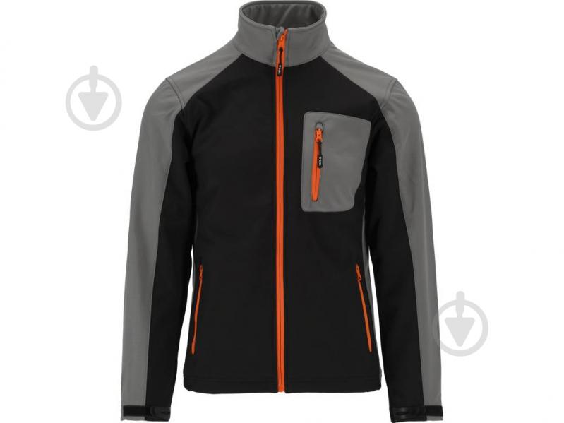 Куртка робоча YATO Softshell р. XL YT-79533 чорно-сірий - фото 3