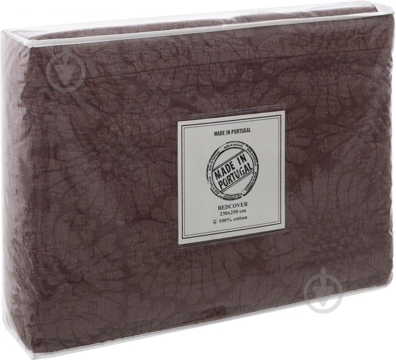 Покрывало Valongo 230x250 см коричневый - фото 3 Покрывало Valongo 230x250 см коричневый - фото 3