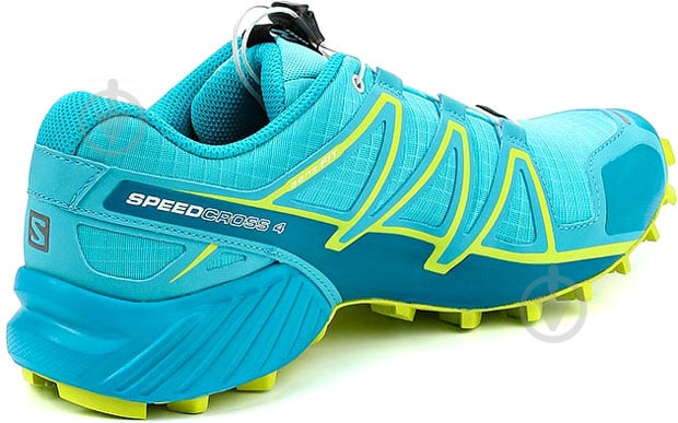 Кроссовки женские демисезонные Salomon SPEEDCROSS 4 W Blue C L40124700 р.40 2/3 бирюзовые - фото 4