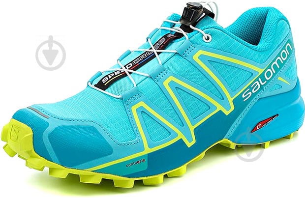 Кроссовки женские демисезонные Salomon SPEEDCROSS 4 W Blue C L40124700 р.40 2/3 бирюзовые - фото 3