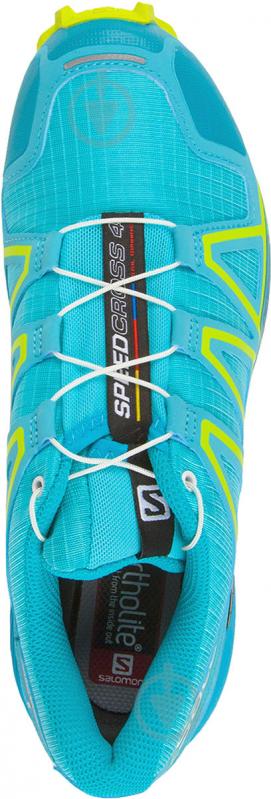 Кроссовки женские демисезонные Salomon SPEEDCROSS 4 W Blue C L40124700 р.40 2/3 бирюзовые - фото 7