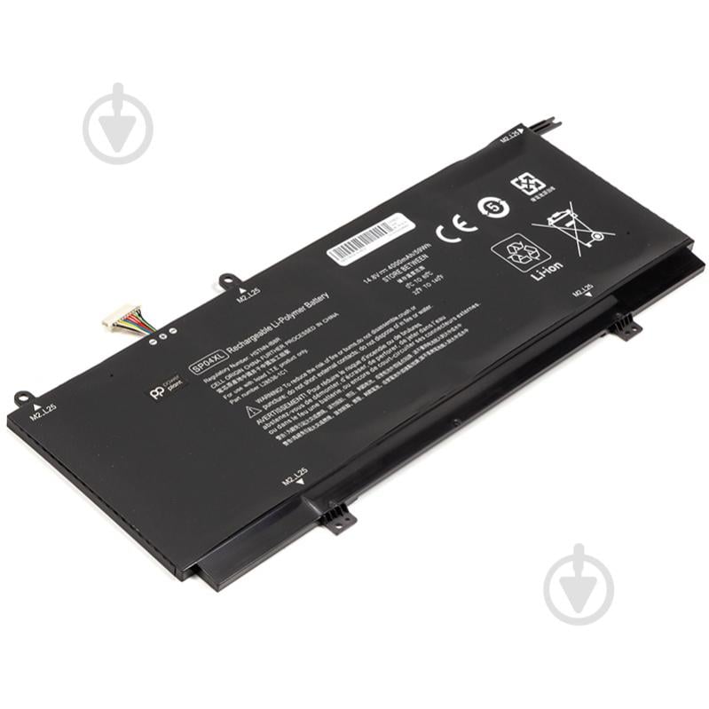 Акумулятор для ноутбука PowerPlant NB462216 14,8 V 4000 mAh для HP Spectre x360 Convertible 13T-AP000 - фото 2