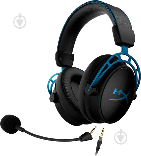 Наушники HyperX Cloud Alpha S Gaming Headset black/blue (4P5L3AA) - фото 3