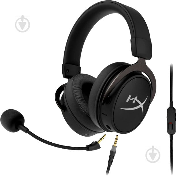 Навушники HyperX Cloud MIX Wired Gaming Headset + Bluetooth black (4P5K9AA) - фото 3