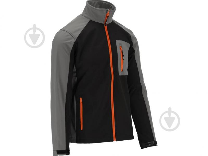 Куртка робоча YATO Softshell р. 3XL YT-79535 чорно-сірий - фото 2