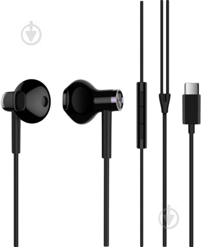 Навушники Xiaomi Dual Driver Earphones black - фото 2