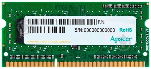 Оперативная память Apacer DDR3 SDRAM 8 GB (1x8GB) 1333 MHz (DS.08G2J.K9M) - фото 1