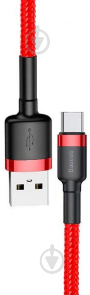 Кабель BASEUS USB to Micro 2.4A (CAMKLF-B09) 1 м червоний (964088) - фото 3