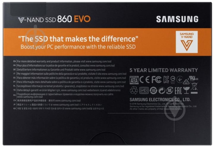 SSD-накопитель Samsung 500GB 2,5" SATA III 3D TLC (MZ-76E500B/KR) - фото 7