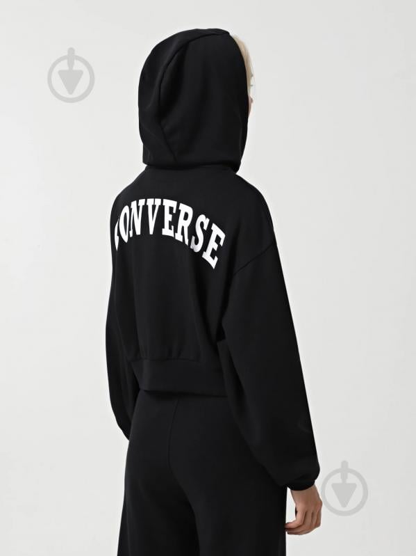 Джемпер Converse RETRO CHUCK FZ GRAPHIC HOODIE FT 10027643-001 р.L черный - фото 2