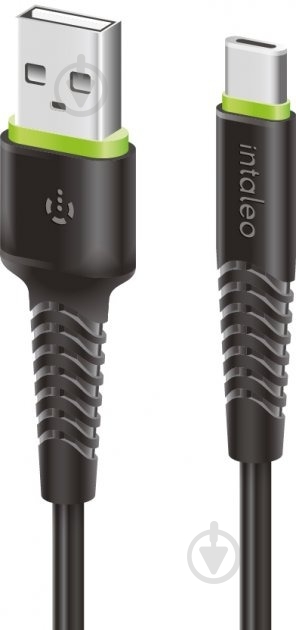Кабель Intaleo Type-C (CBFLEXT2) 2 м черный (952324) - фото 1