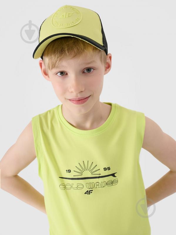 Майка 4F SLEEVELESS M163 р.140 желтый - фото 2 Майка 4F SLEEVELESS M163 р.140 желтый - фото 2