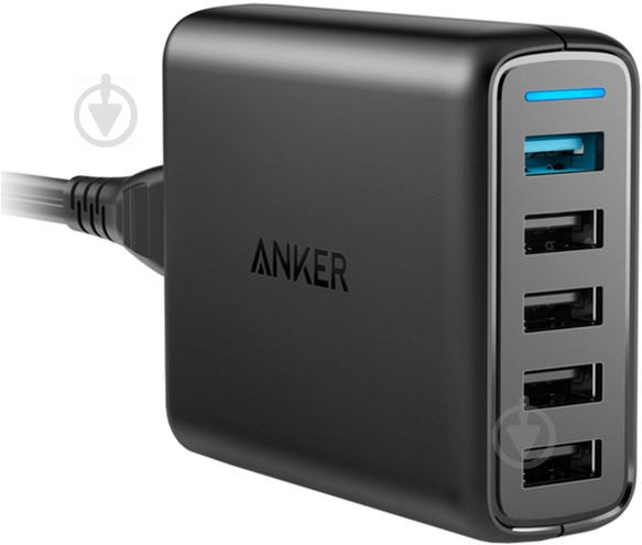 Зарядний пристрій Anker PowerPort 5 Speed 51.5W - фото 1