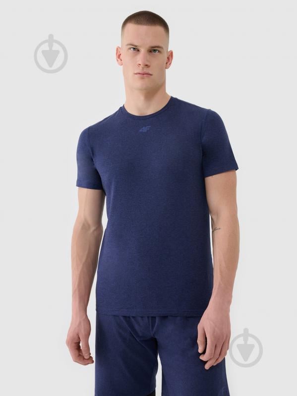 Футболка 4F TSHIRT FNK M1344 р.L синій - фото 1
