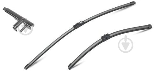 Комплект щіток склоочисника Denso безкаркасних Flat DF-012 530 мм 2 шт. - фото 2 Комплект щіток склоочисника Denso безкаркасних Flat DF-012 530 мм 2 шт. - фото 2