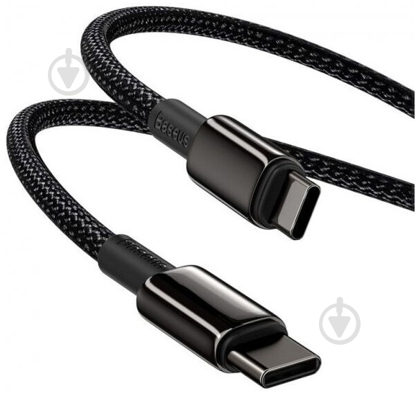 Кабель BASEUS 100W TypeC-TypeC (CATWJ-A01) 2 м черный (947514) - фото 4