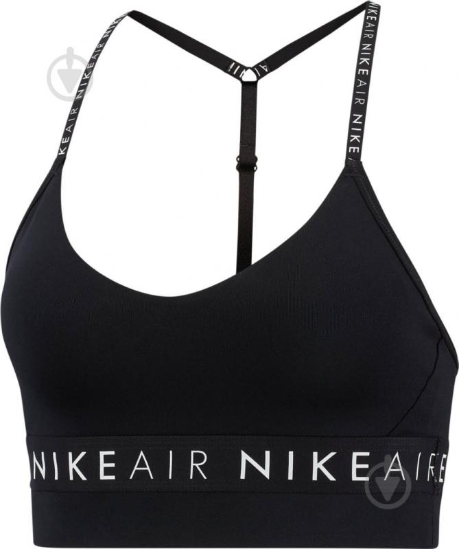 Бра Nike INDY AIR GRX BRA BV3778-010 р.S черный - фото 1