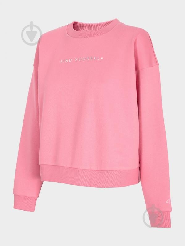 Свитшот 4F D4Z20-BLD244-54S р. S розовый - фото 1