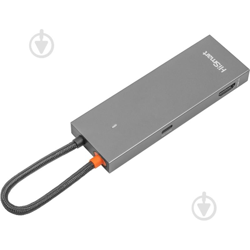 USB-хаб PowerPlant USB Type-C - 2 x USB 3.0, HDMI, SD, TF - фото 2