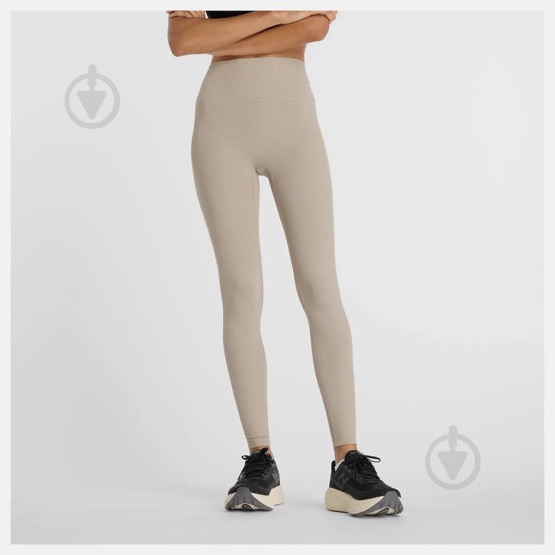 Лосины New Balance WP53152ADS р.S бежевый - фото 1