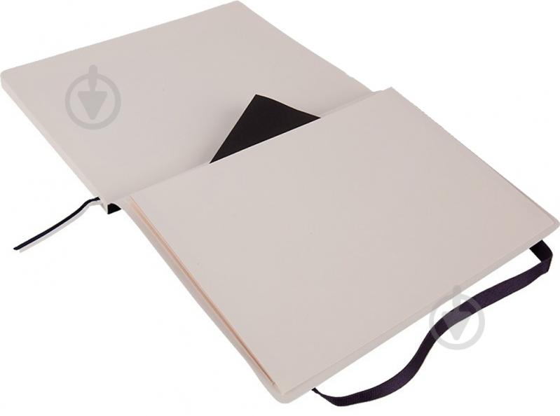 Дневник недатированный черный клетка Axent Partner Soft 8605-21-01-a - фото 6