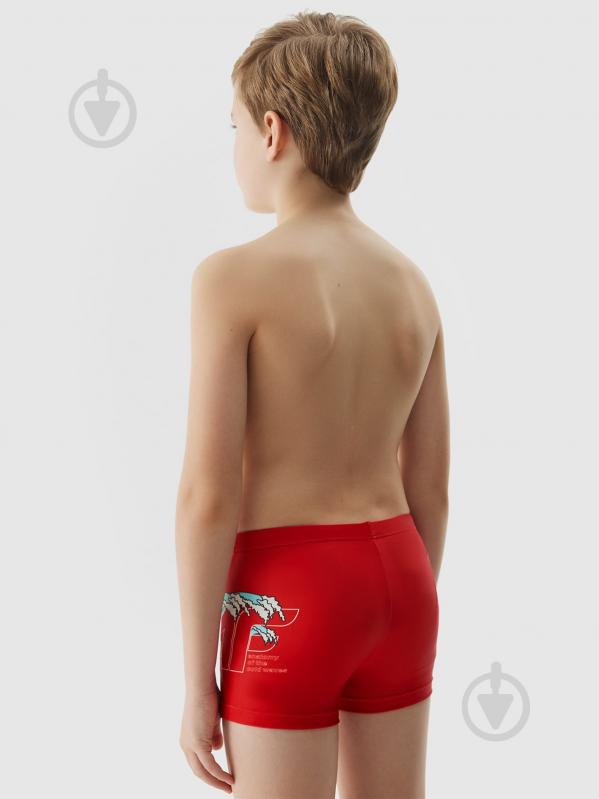 Плавки 4F р. 134/140 красный - фото 2