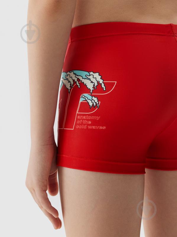 Плавки 4F р. 134/140 красный - фото 3