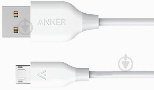 Кабель Anker microUSB 1,8 м white (A8133H21) POWERLINE V3 - фото 2