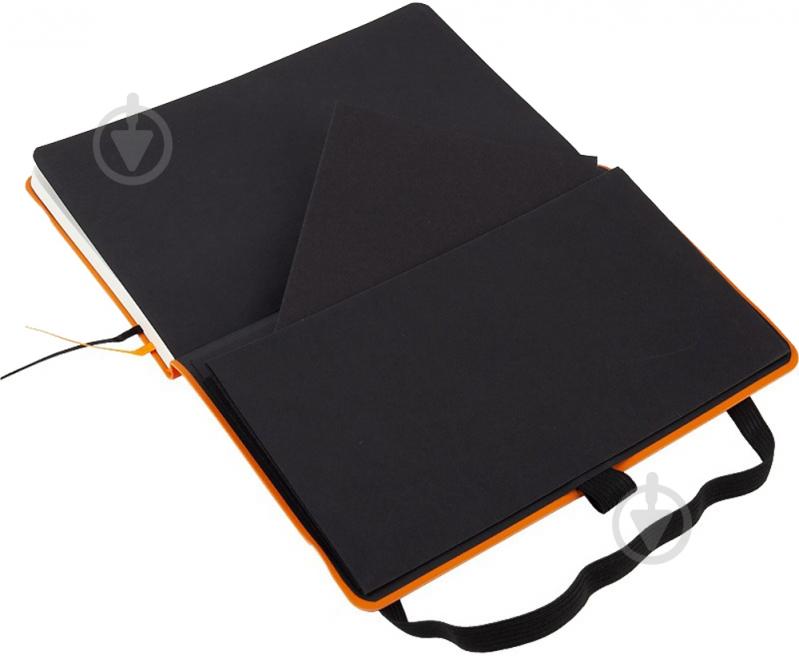 Дневник недатированный оранжевый клетка Axent Partner Soft A5 8601-21-12-a - фото 2