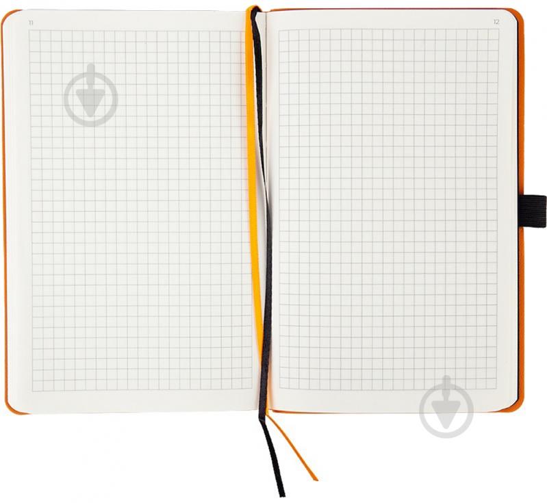 Дневник недатированный оранжевый клетка Axent Partner Soft A5 8601-21-12-a - фото 4