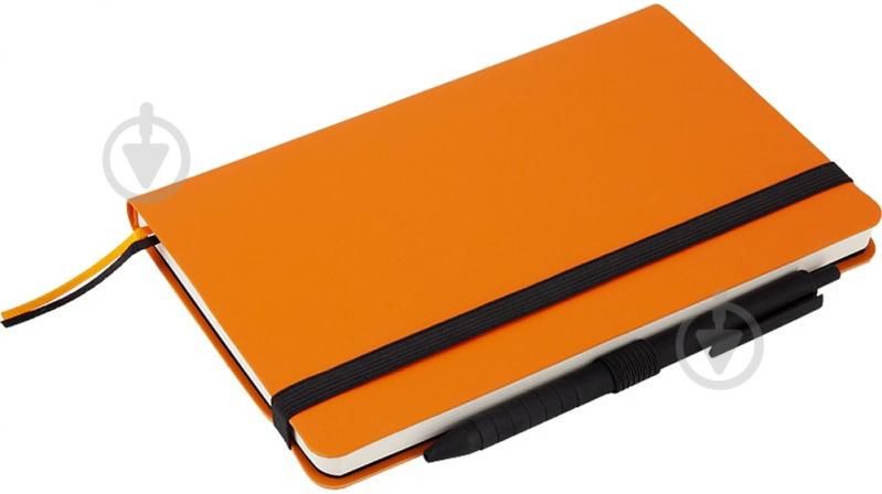 Дневник недатированный оранжевый клетка Axent Partner Soft A5 8601-21-12-a - фото 3