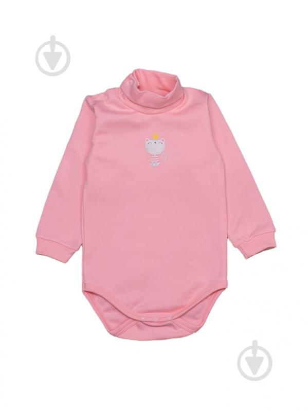 Боді-гольф для дівчинки Luna Kids Киця р.92 рожевий 0089 - фото 1