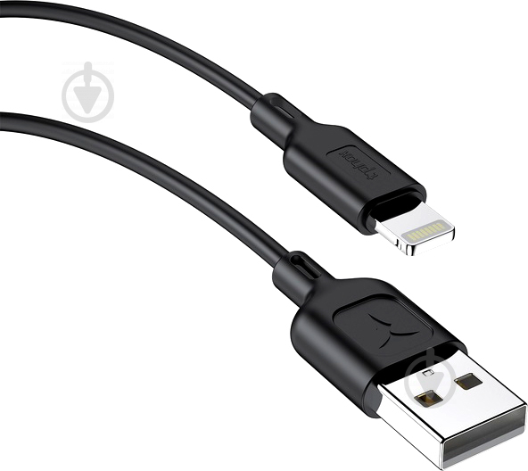 Кабель T-PHOX Lightning – USB 1,2 м черный (T-L829 Black) - фото 5