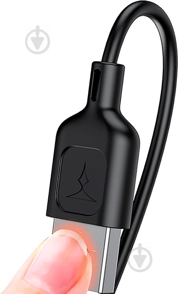 Кабель T-PHOX USB – microUSB 1,2 м чорний (T-M829 Black) - фото 3